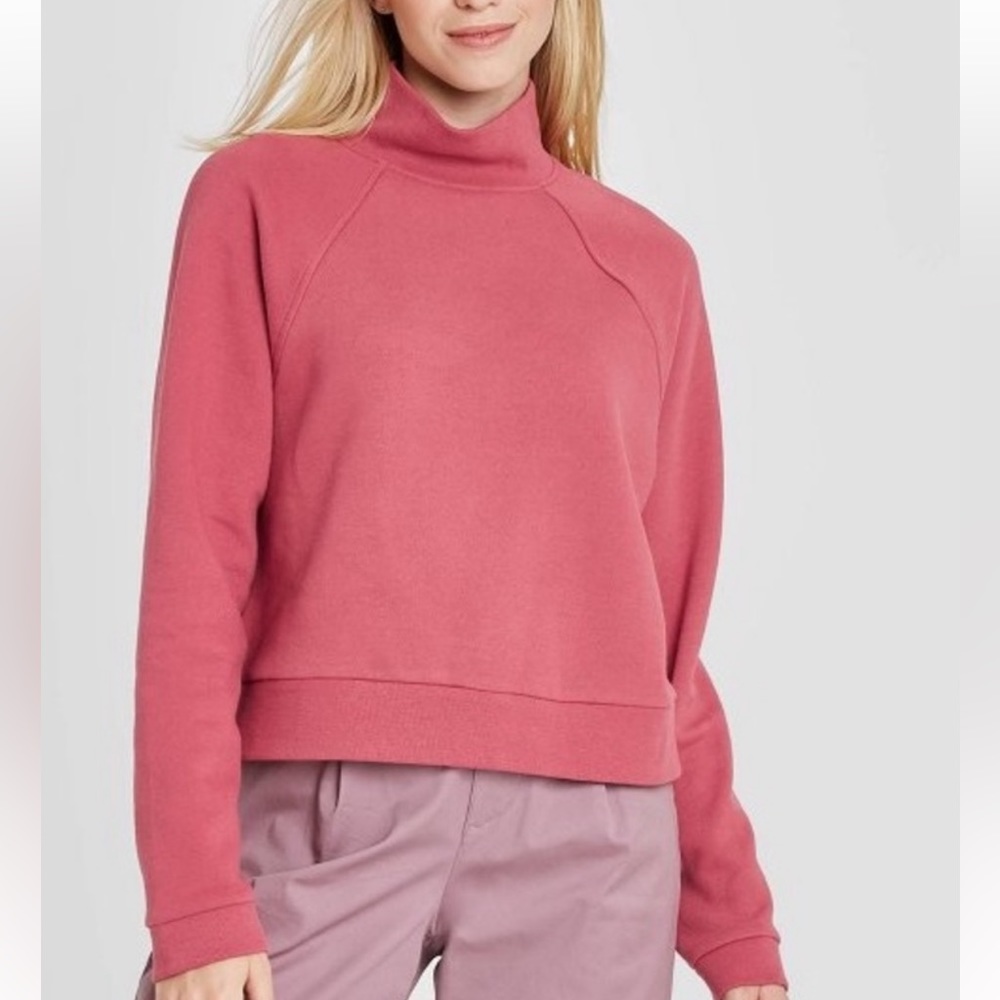 A NEW DAY - Mockneck Pullover Sz Small